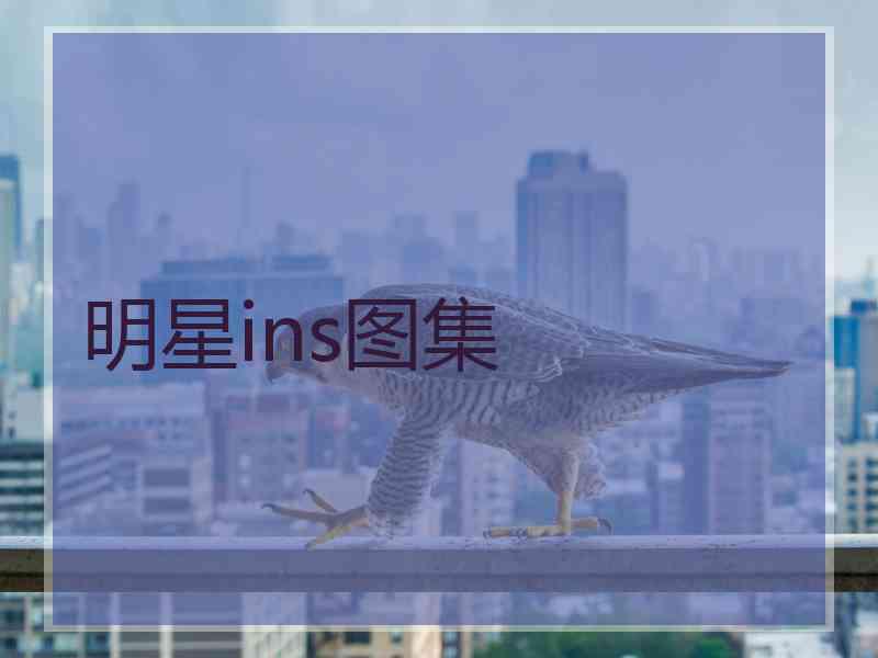 明星ins图集