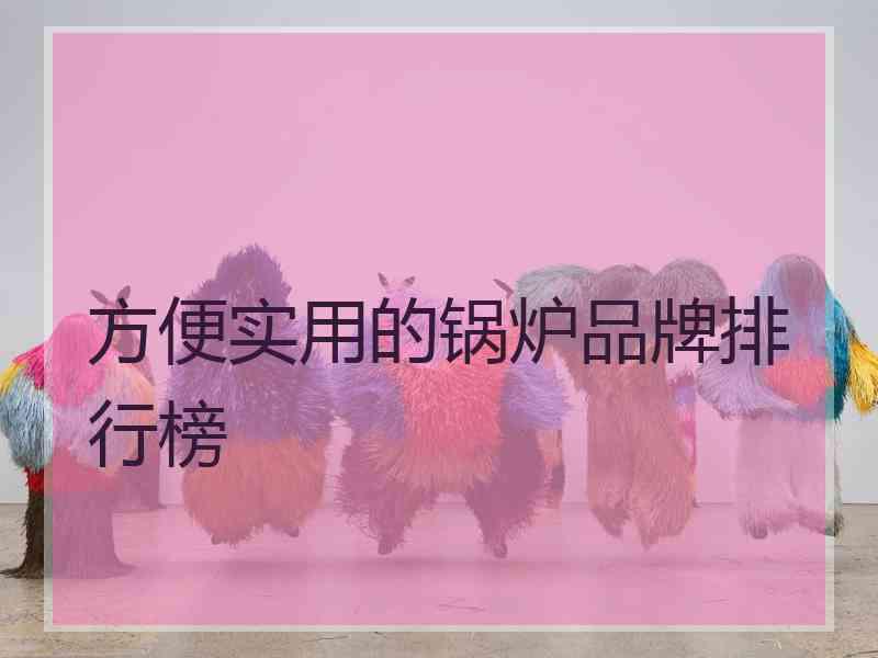方便实用的锅炉品牌排行榜