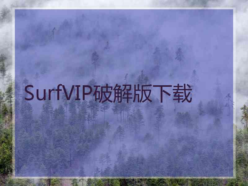 SurfVIP破解版下载