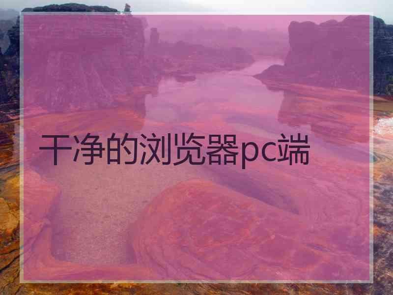 干净的浏览器pc端