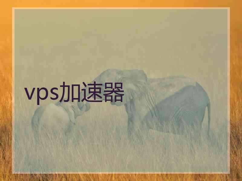 vps加速器
