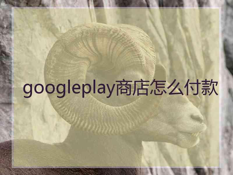 googleplay商店怎么付款