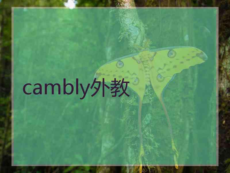 cambly外教