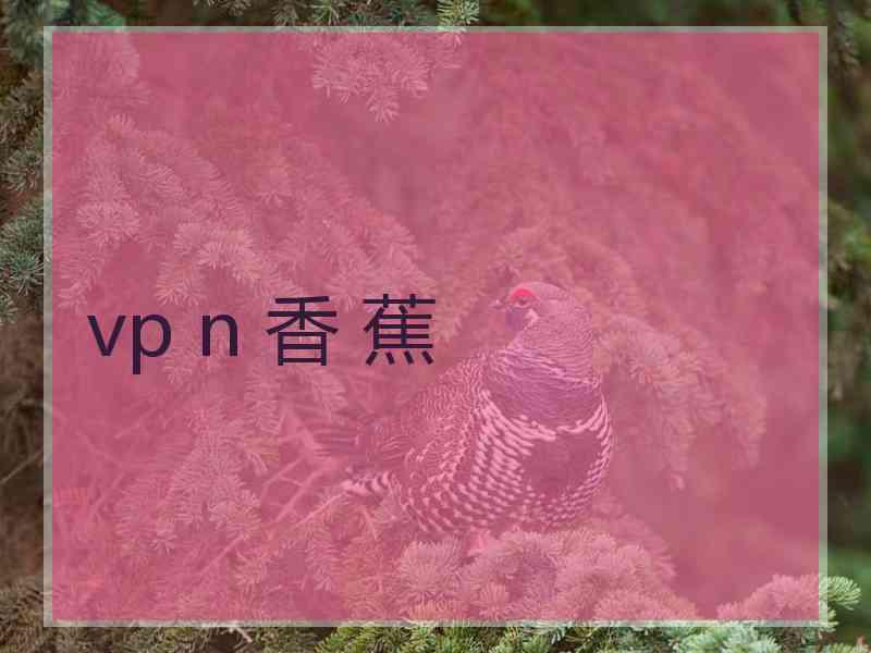vp n 香 蕉