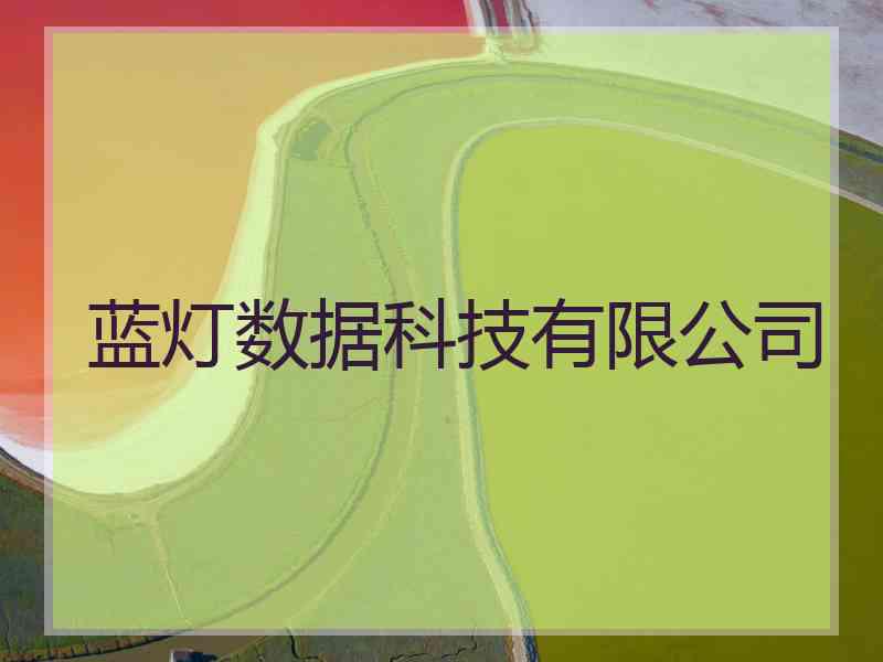 蓝灯数据科技有限公司