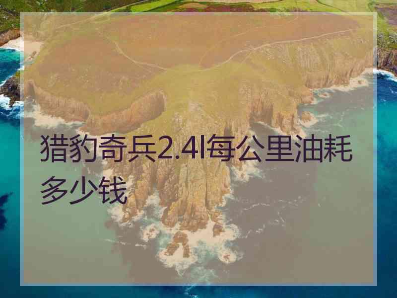 猎豹奇兵2.4l每公里油耗多少钱