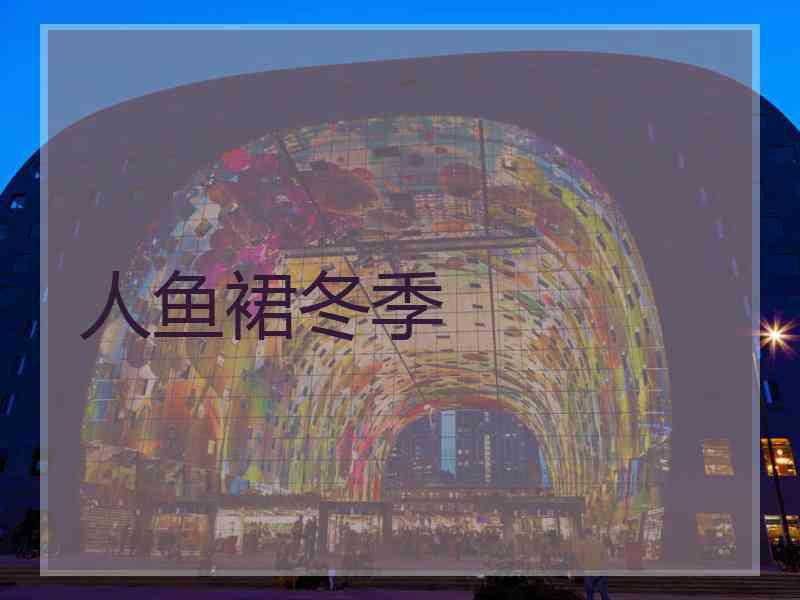 人鱼裙冬季
