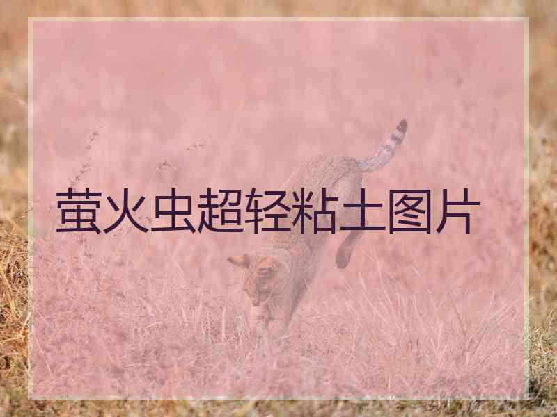 萤火虫超轻粘土图片