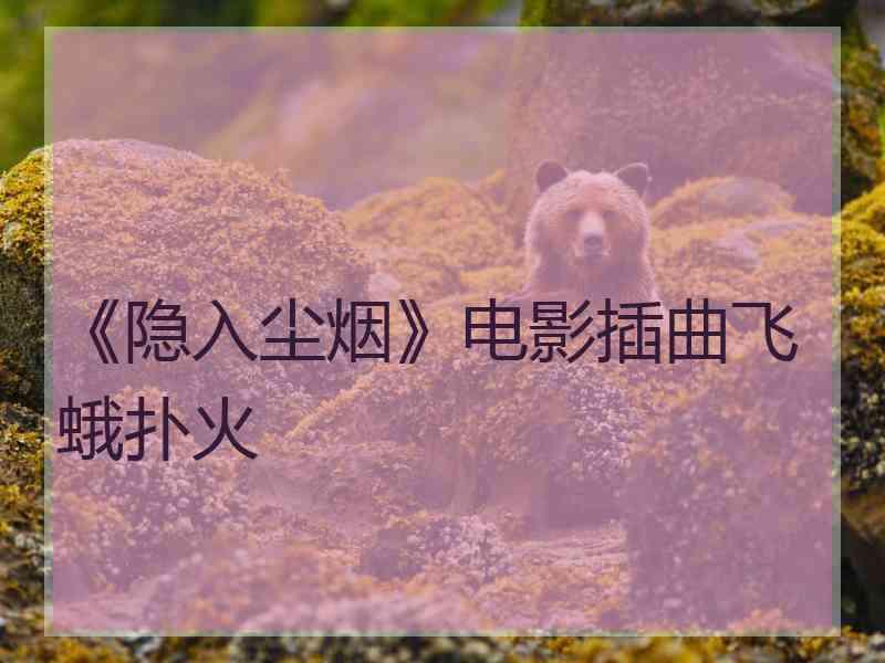 《隐入尘烟》电影插曲飞蛾扑火