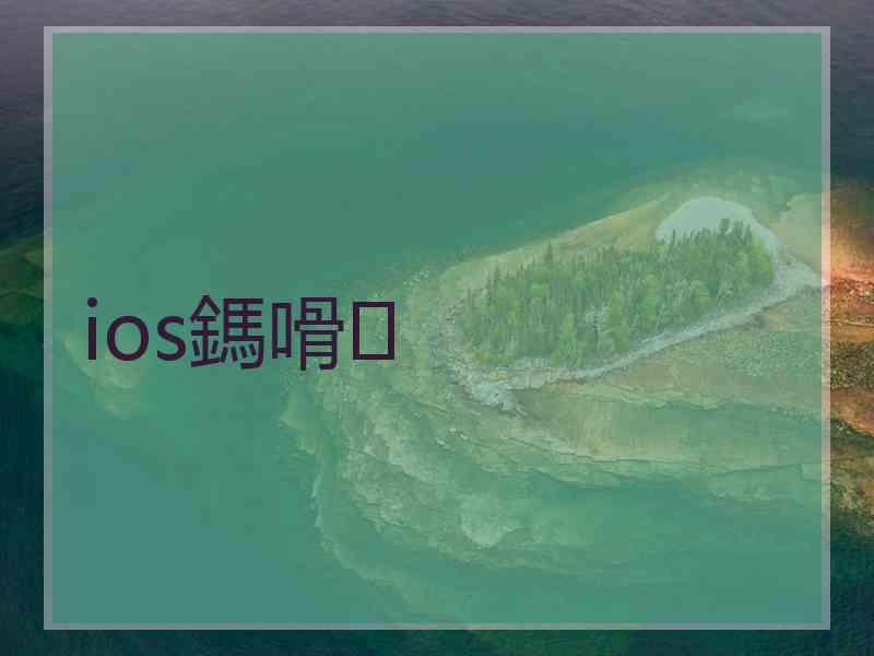 ios鎷嗗