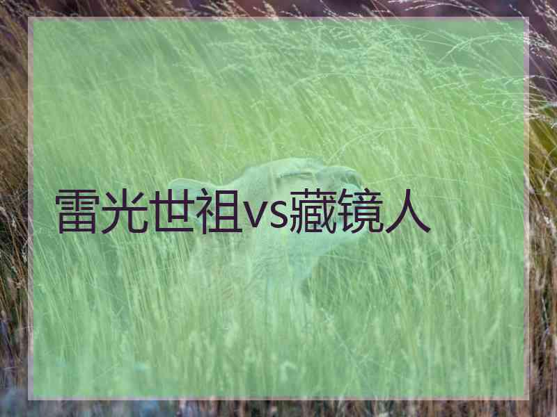 雷光世祖vs藏镜人