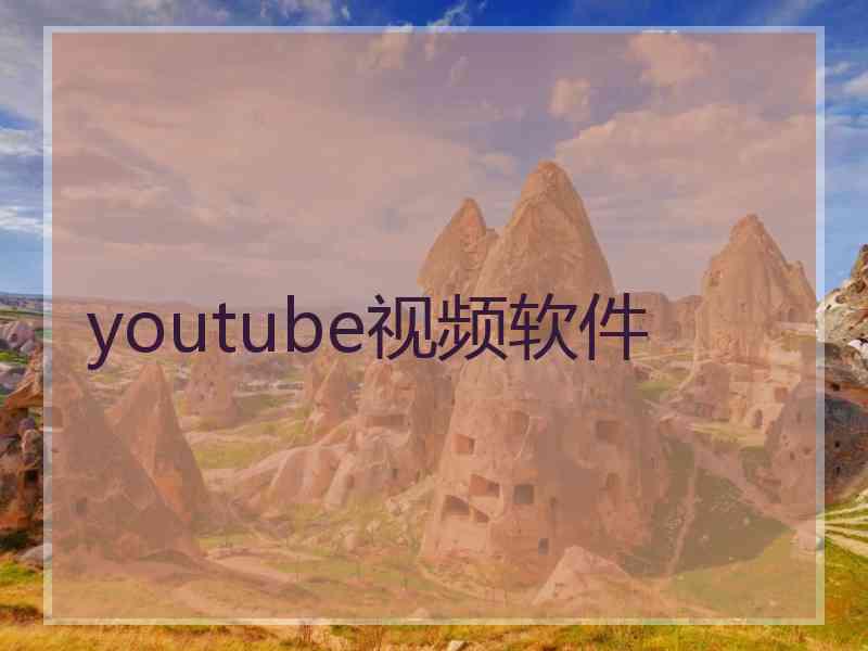 youtube视频软件