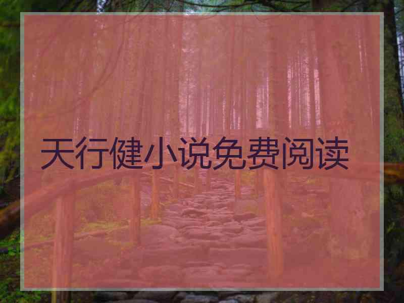 天行健小说免费阅读