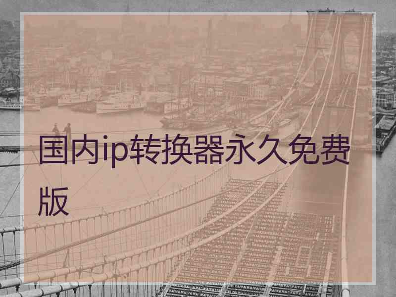 国内ip转换器永久免费版