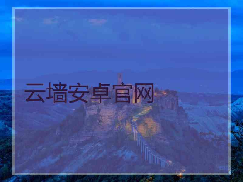 云墙安卓官网