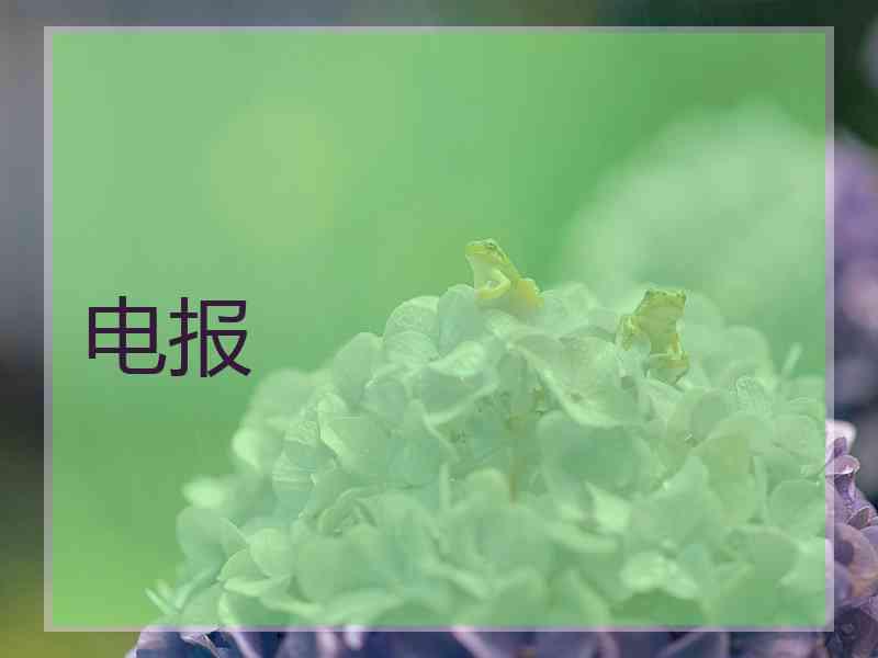 电报