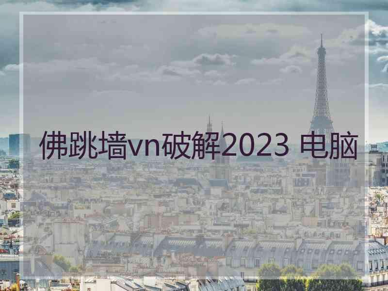 佛跳墙vn破解2023 电脑