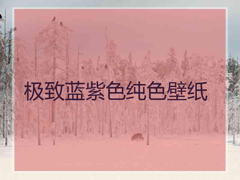 极致蓝紫色纯色壁纸