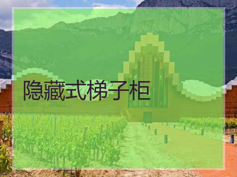 隐藏式梯子柜