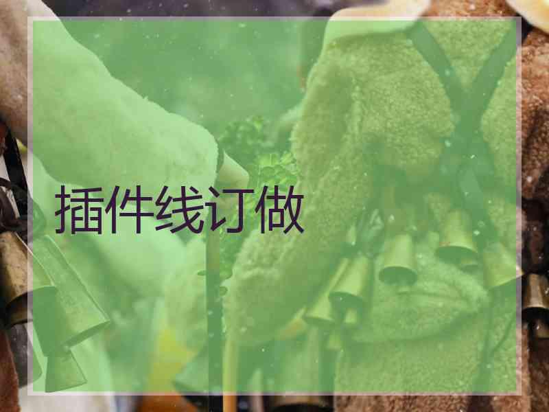 插件线订做