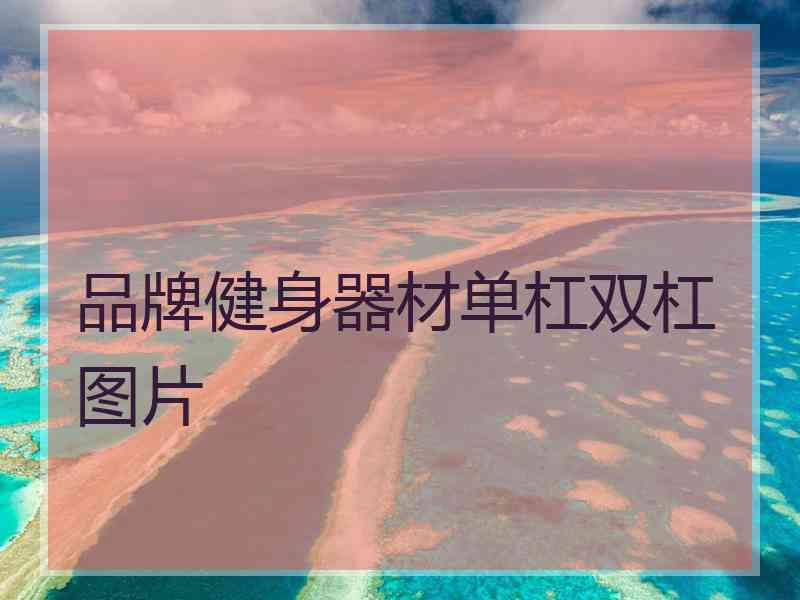 品牌健身器材单杠双杠图片