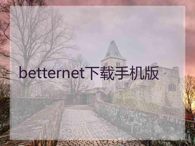 betternet下载手机版