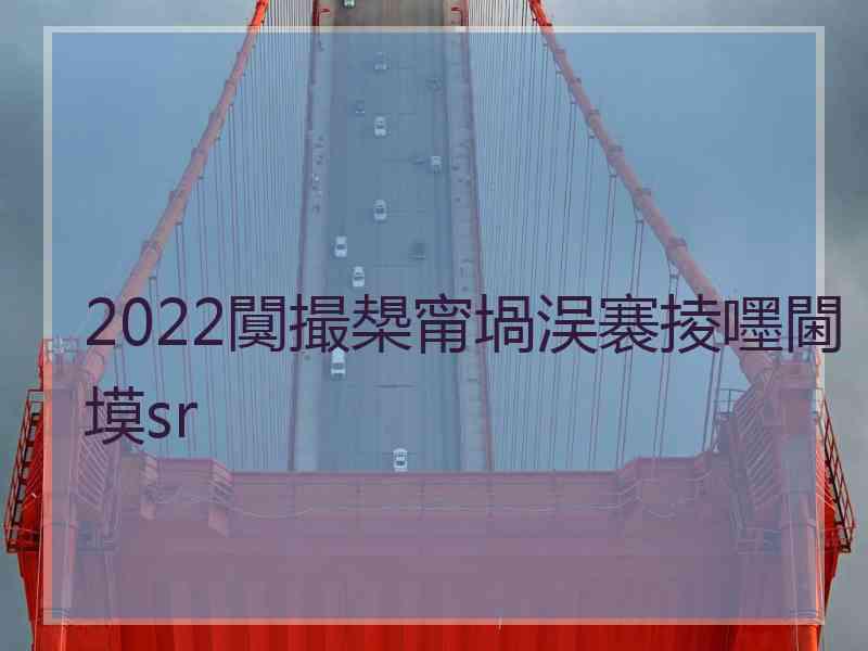 2022闃撮槼甯堝洖褰掕嚜閫塻sr