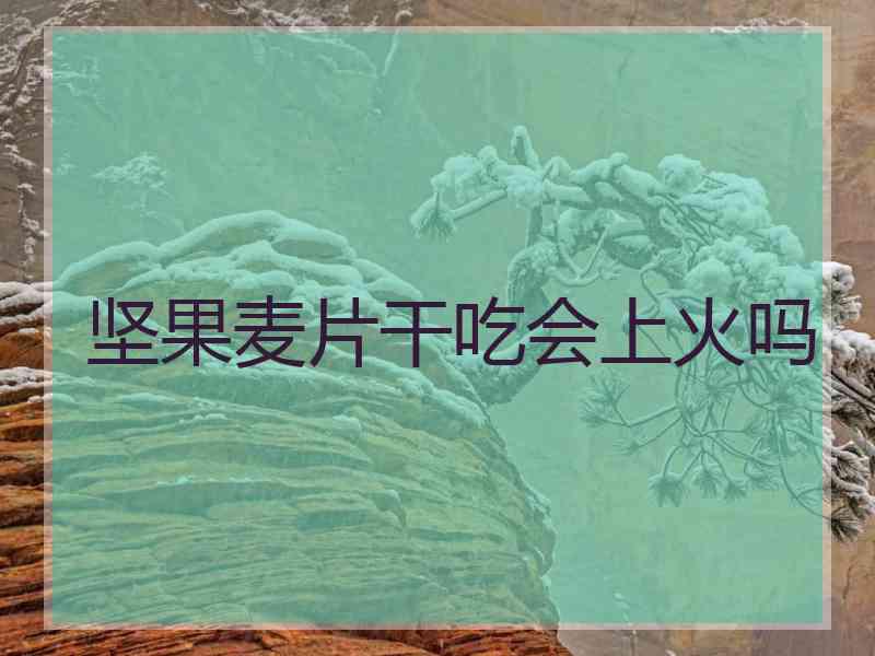 坚果麦片干吃会上火吗