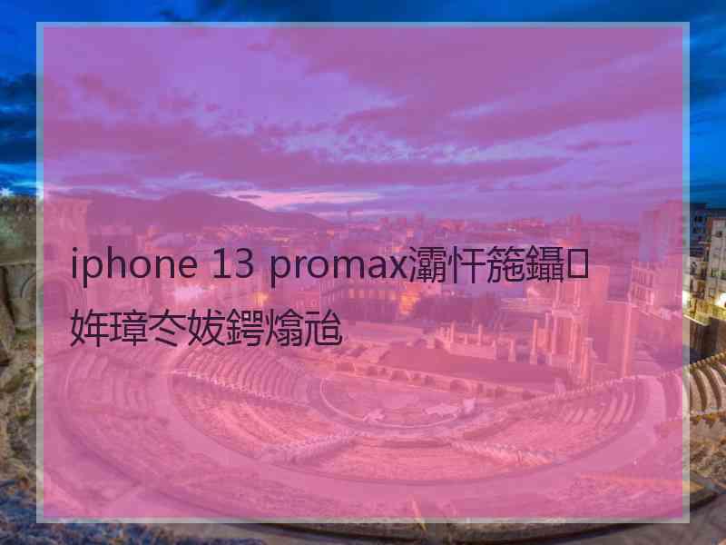 iphone 13 promax灞忓箷鑷姩璋冭妭鍔熻兘