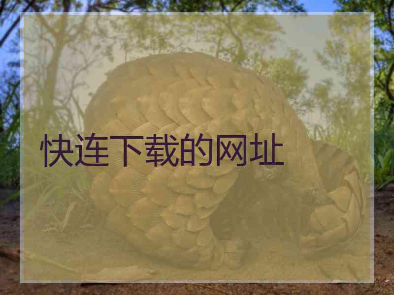 快连下载的网址