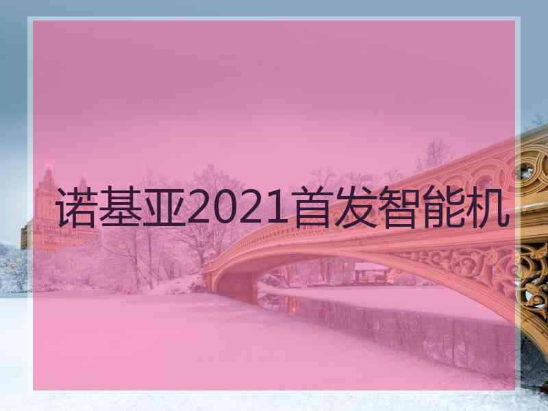 诺基亚2021首发智能机
