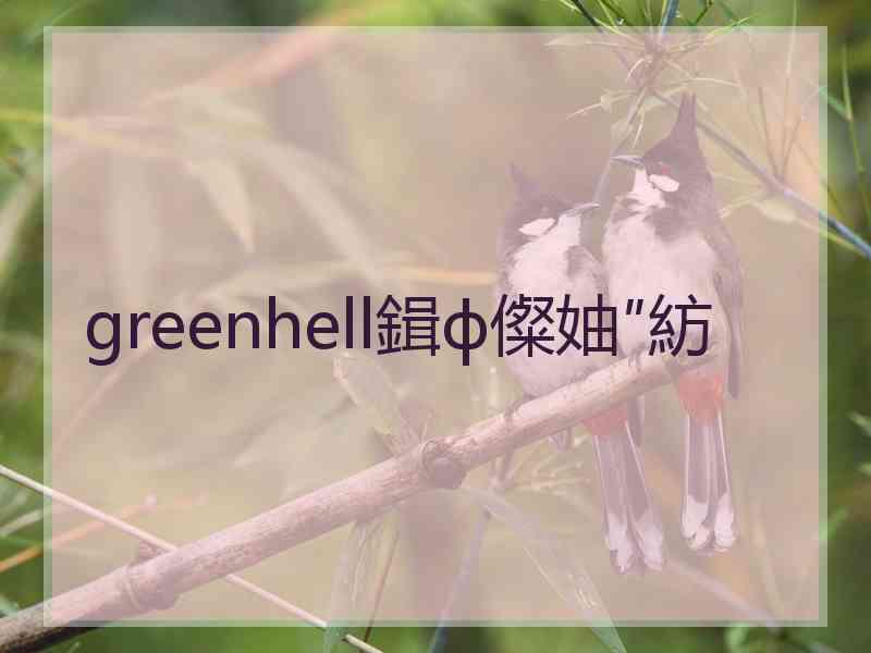 greenhell鍓ф儏妯″紡