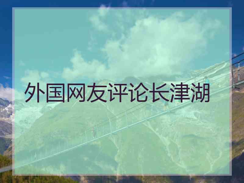 外国网友评论长津湖