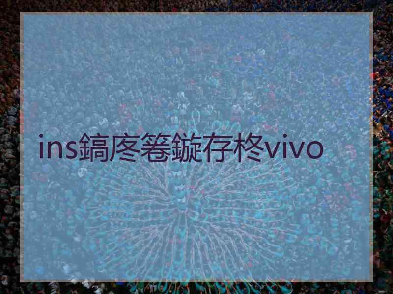 ins鎬庝箞鏇存柊vivo
