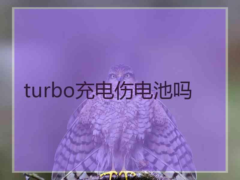 turbo充电伤电池吗