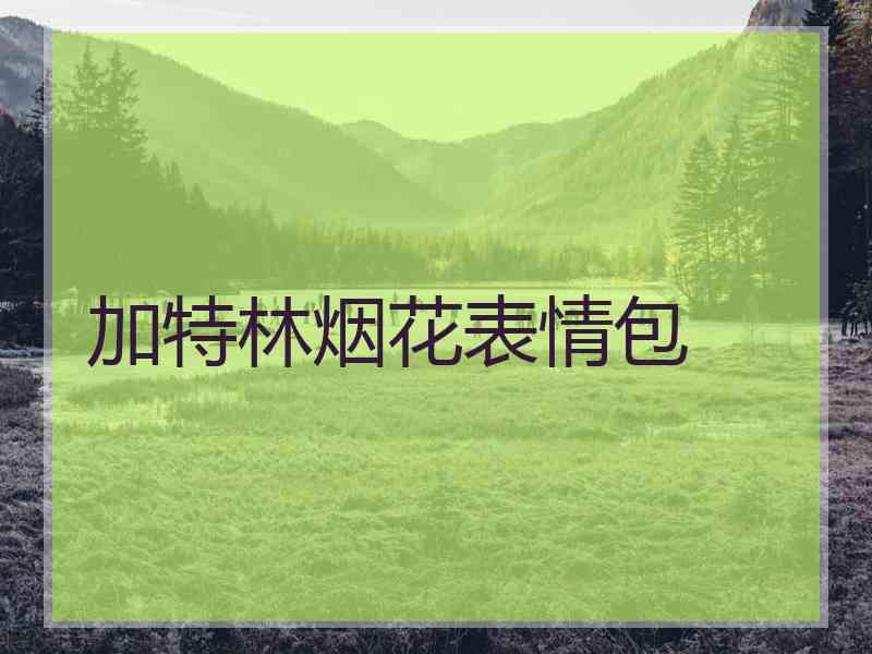 加特林烟花表情包