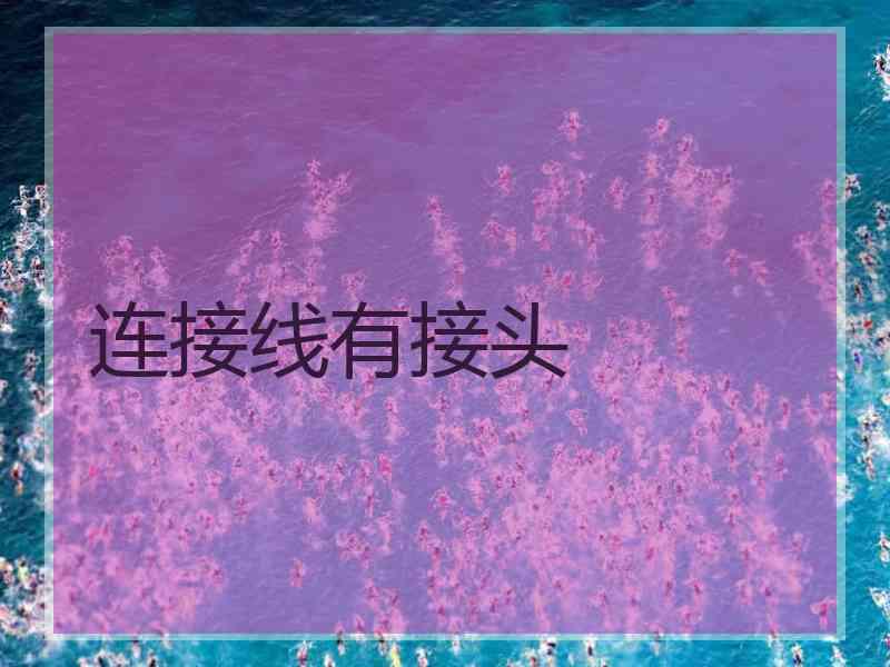 连接线有接头
