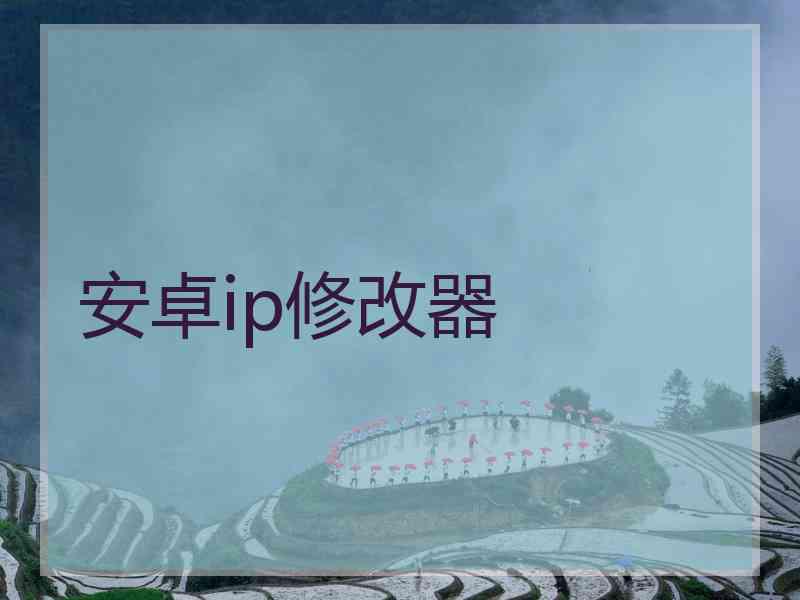 安卓ip修改器