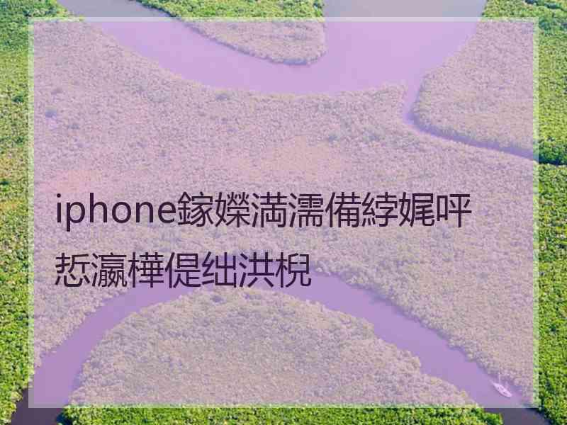 iphone鎵嬫満濡備綍娓呯悊瀛樺偍绌洪棿