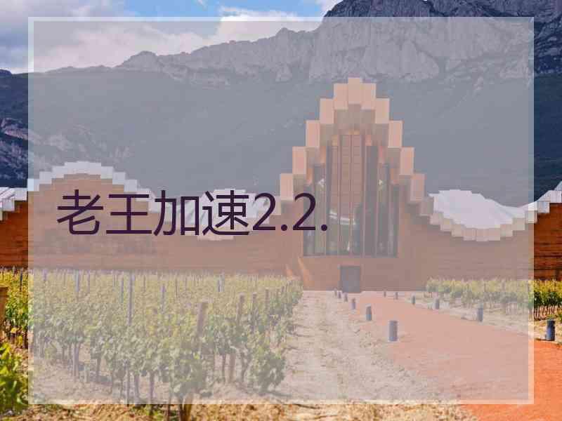 老王加速2.2.