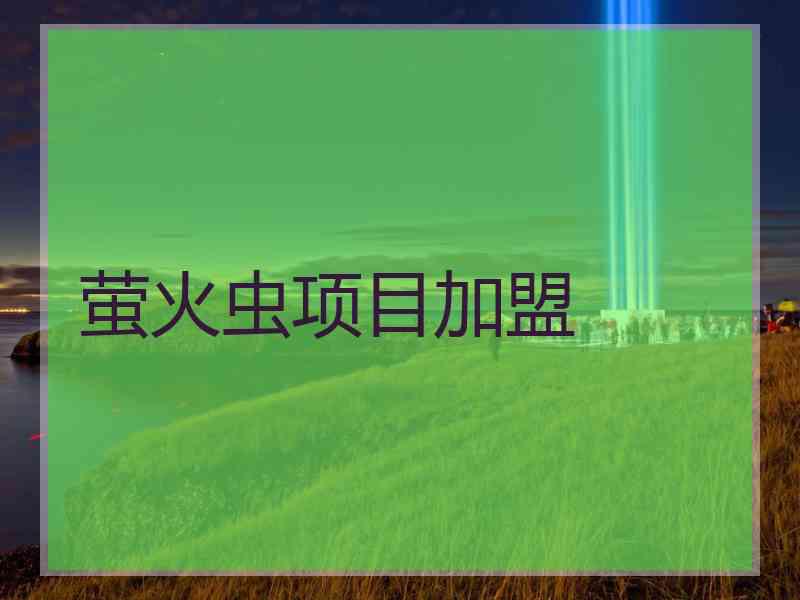 萤火虫项目加盟