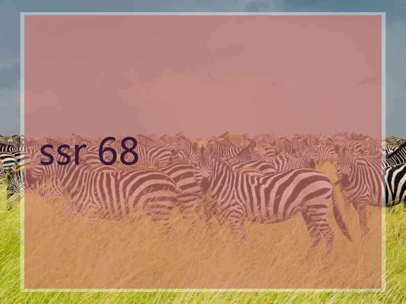 ssr 68