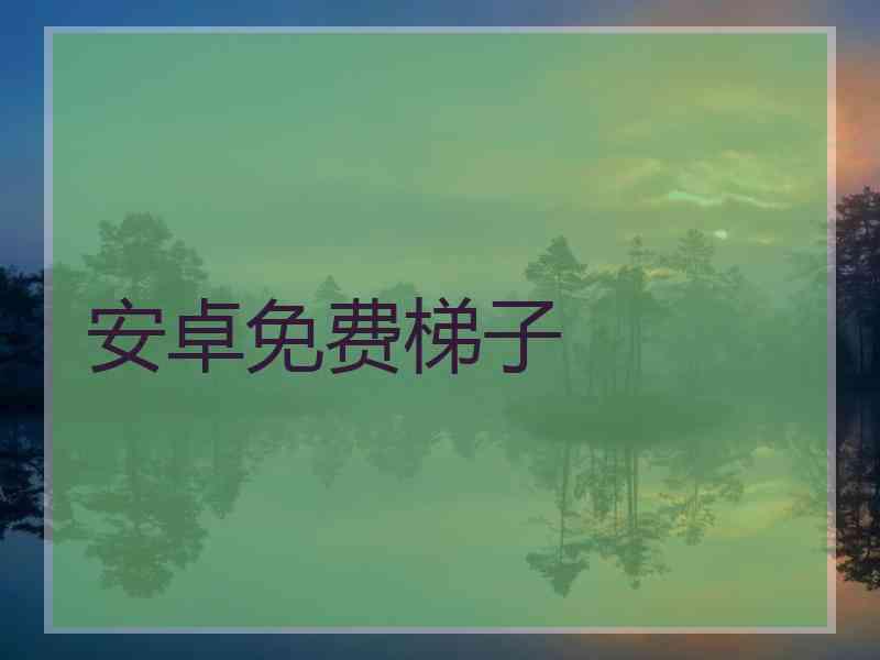 安卓免费梯子