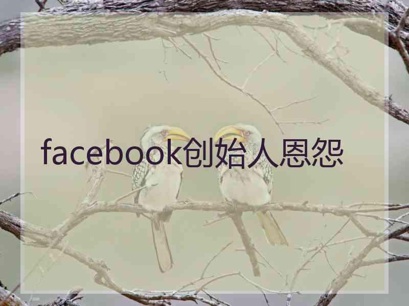 facebook创始人恩怨