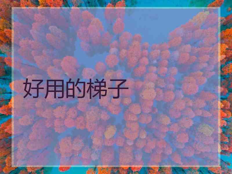 好用的梯子