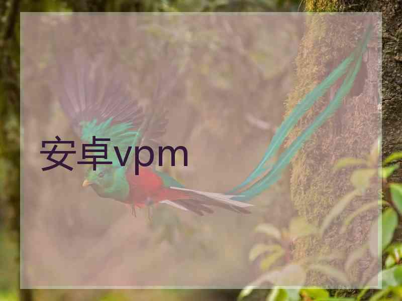 安卓vpm