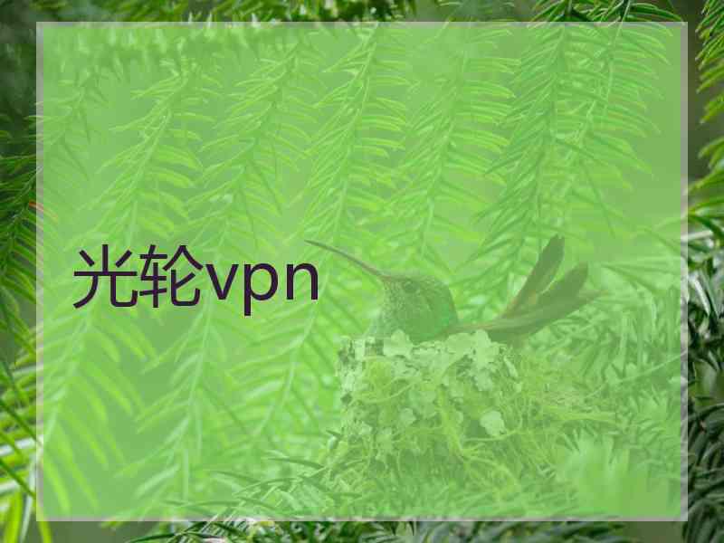 光轮vpn
