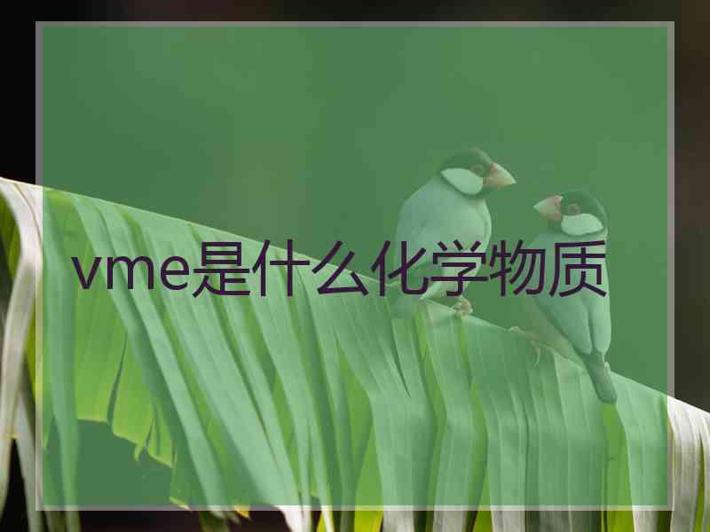vme是什么化学物质