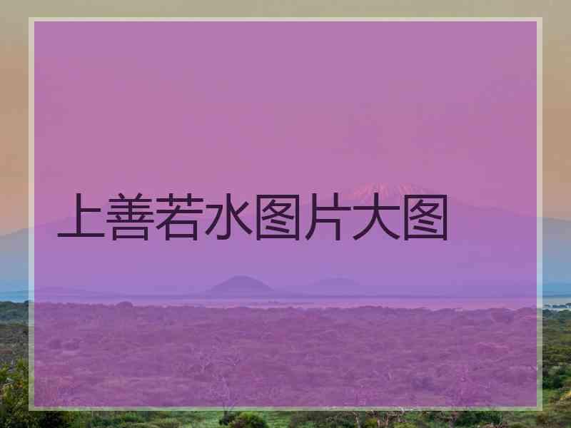 上善若水图片大图