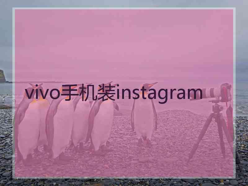 vivo手机装instagram